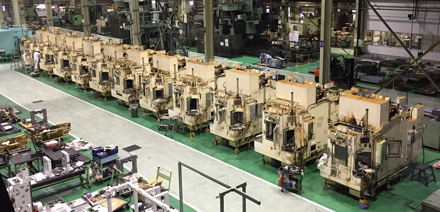 H社製M/C 22台をリニューアル